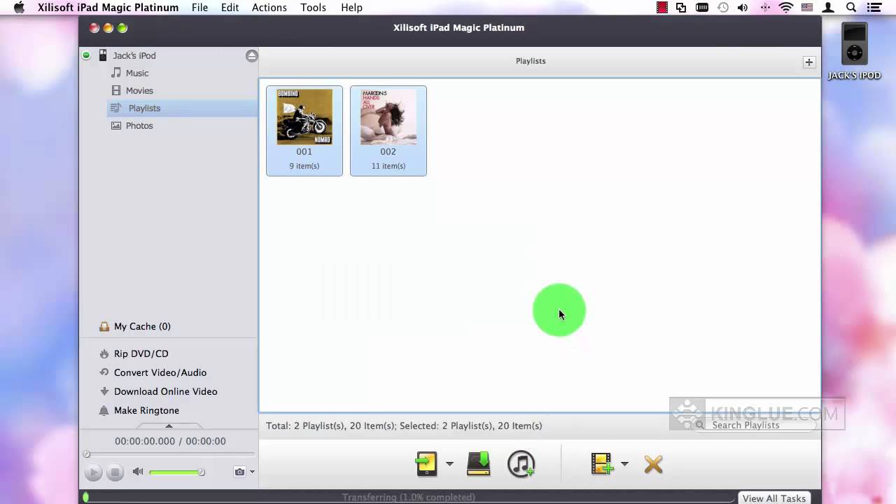 Free software to transfer music from ipod to mac